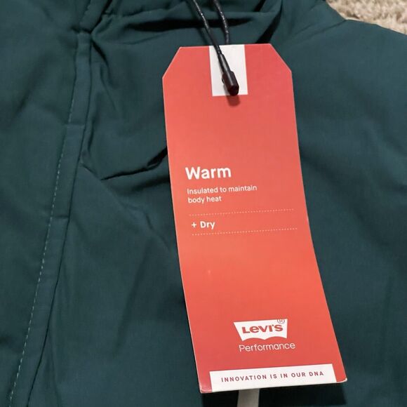 Levis Jacket Mens XL Pine Green Eastport Utility Thermore Hooded A35620001 - Picture 12 of 16